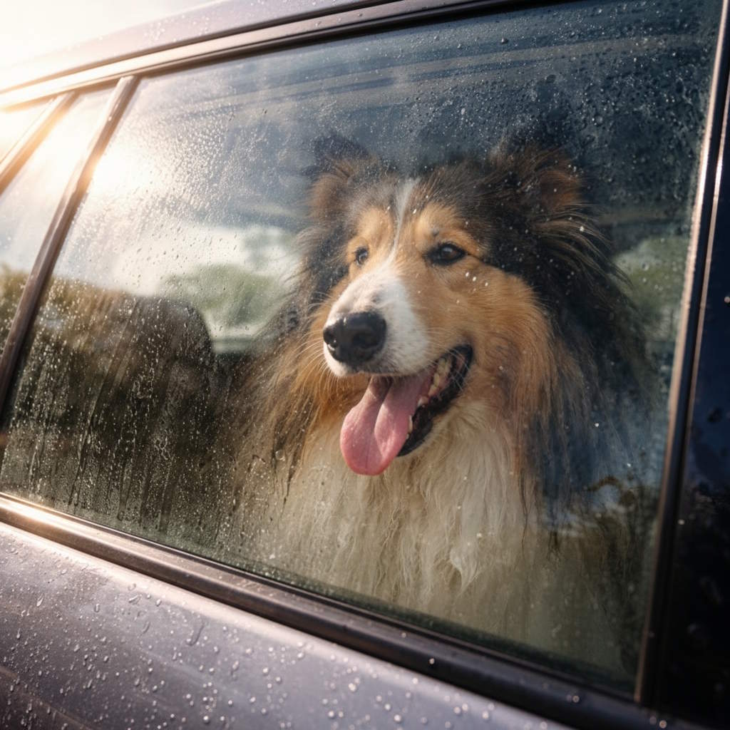 Насколько жарко для собаки в&nbsp;машине и&nbsp;где проходит граница безопасности