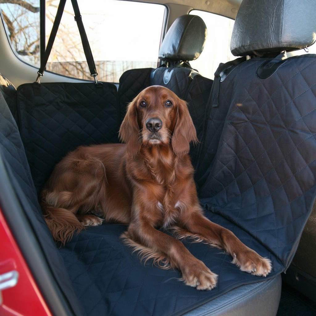 Путешествие на&nbsp;автомобиле: как безопасно организовать остановки на&nbsp;трассе, если вы&nbsp;едете с&nbsp;собакой