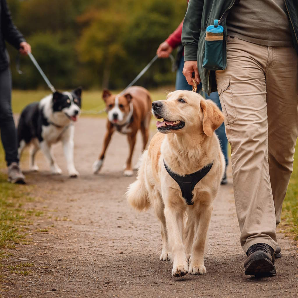 Социализация в&nbsp;пути: как помочь собаке оставаться спокойной рядом с&nbsp;другими животными