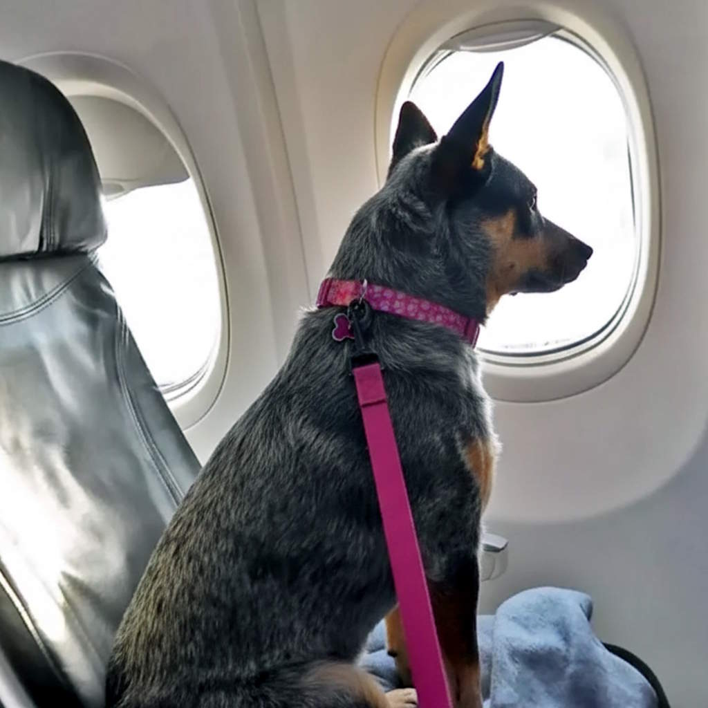 Болят ли у собак уши во время полета?